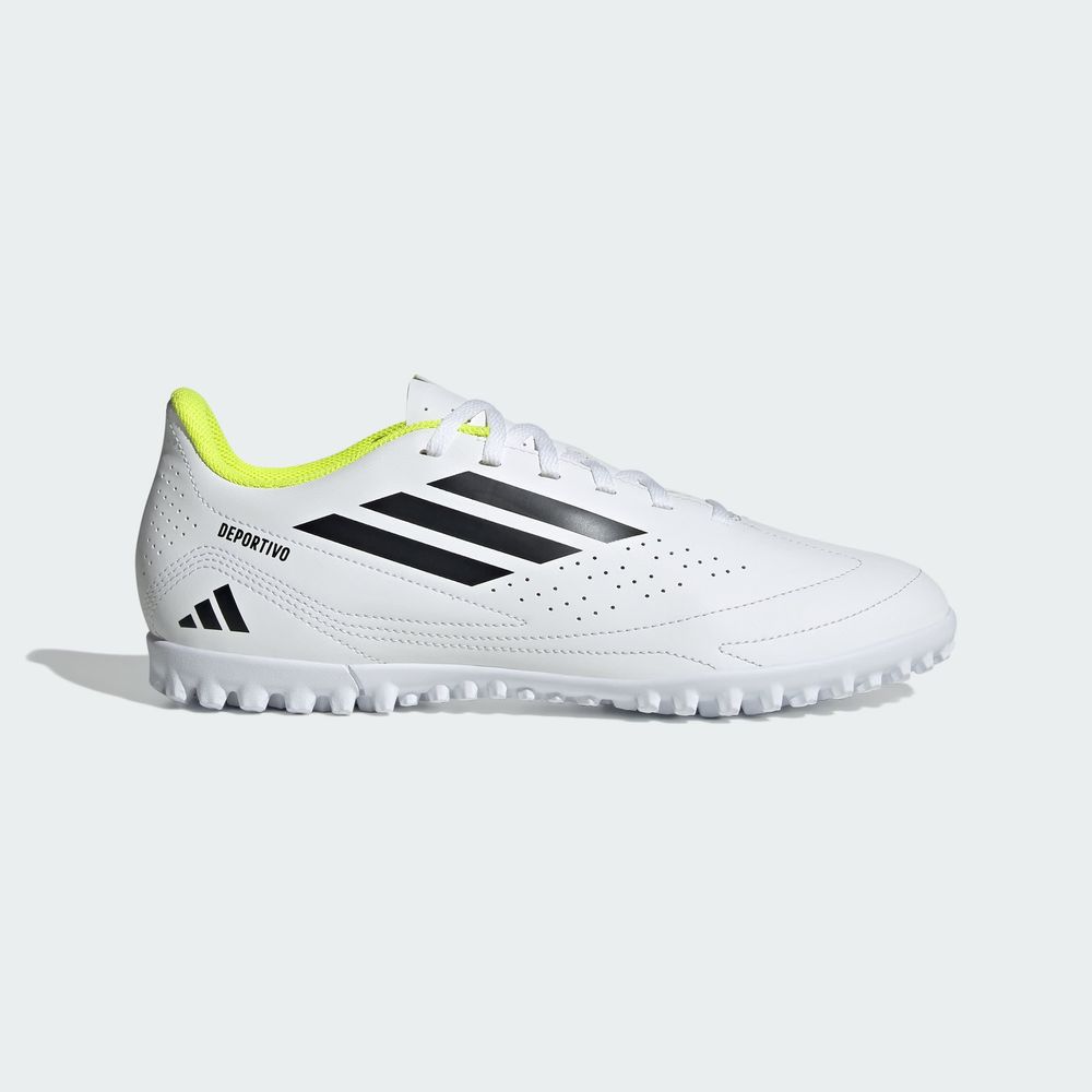 Foto 3 pulgar | Calzado De Fútbol Deportivo Iii Pasto Sintético Adidas Blanco Hombre