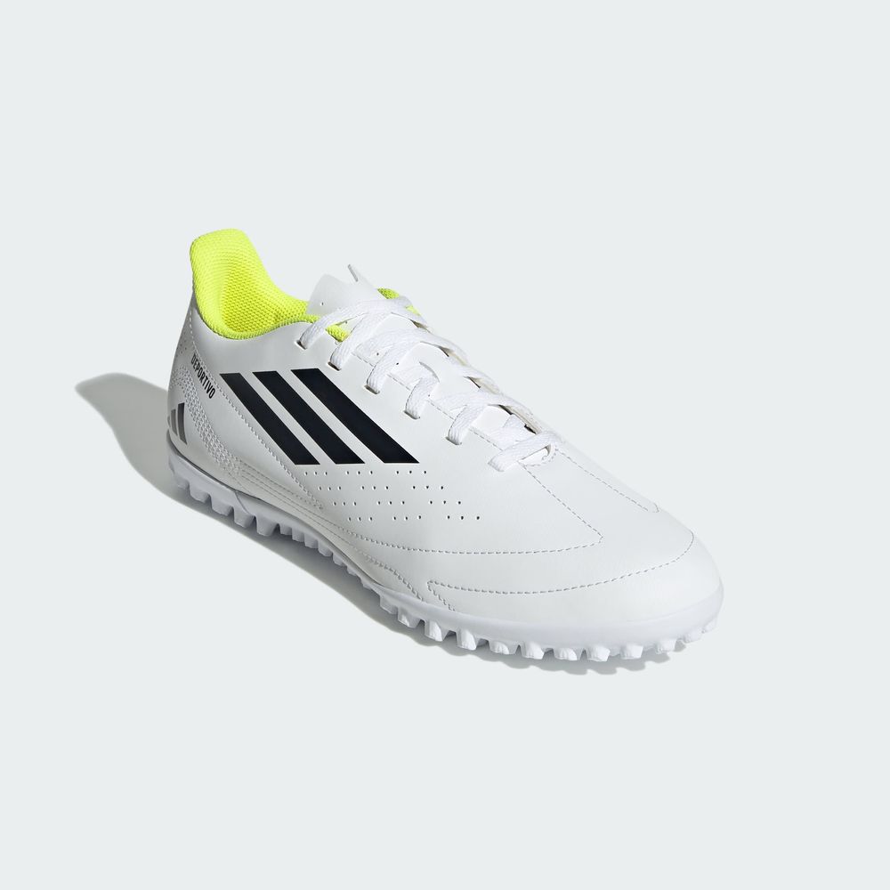 Foto 8 pulgar | Calzado De Fútbol Deportivo Iii Pasto Sintético Adidas Blanco Hombre