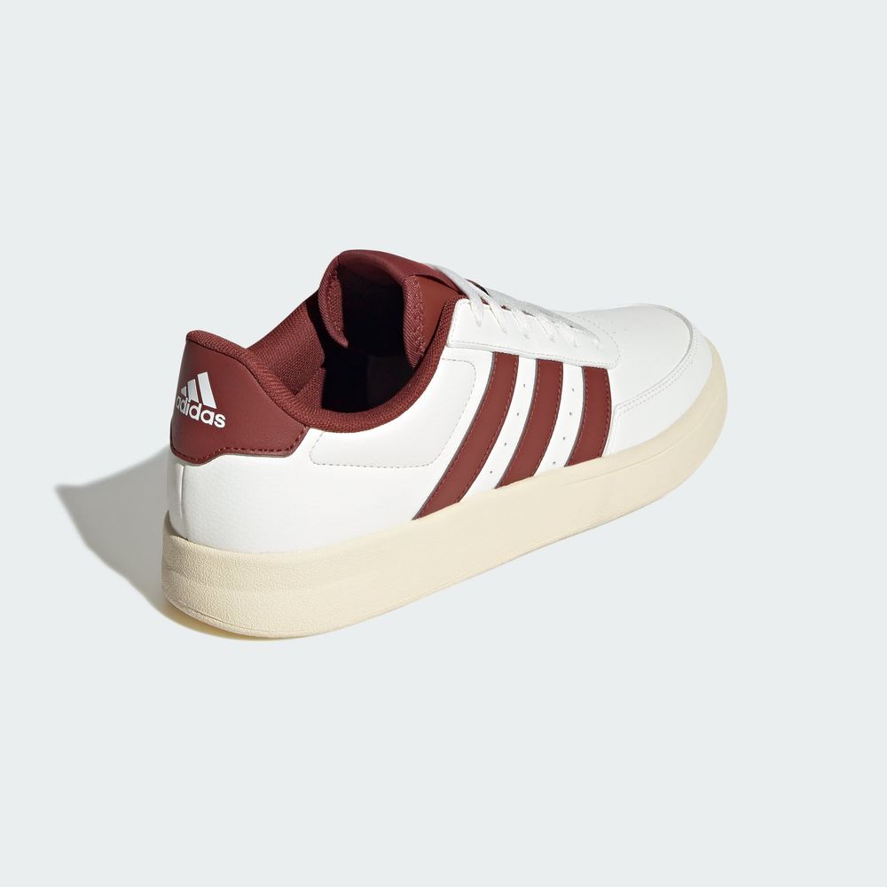 Foto 8 pulgar | Tenis Breaknet 2.0 Adidas Blanco Hombre