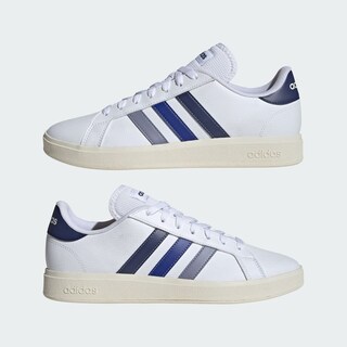 Foto 8 | Tenis Adidas Grand Court Base 2.0 Adidas Blanco Hombre