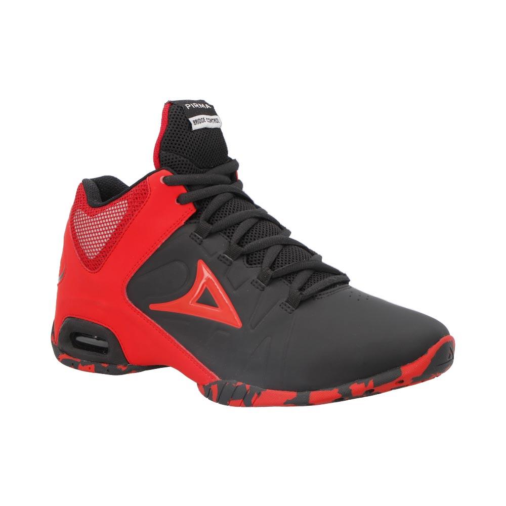 Tenis Hombre Pirma Sintetico Deportivo Correr Caminar Ajustable Cordones Basquetbol Suela Plana Como Negro $949