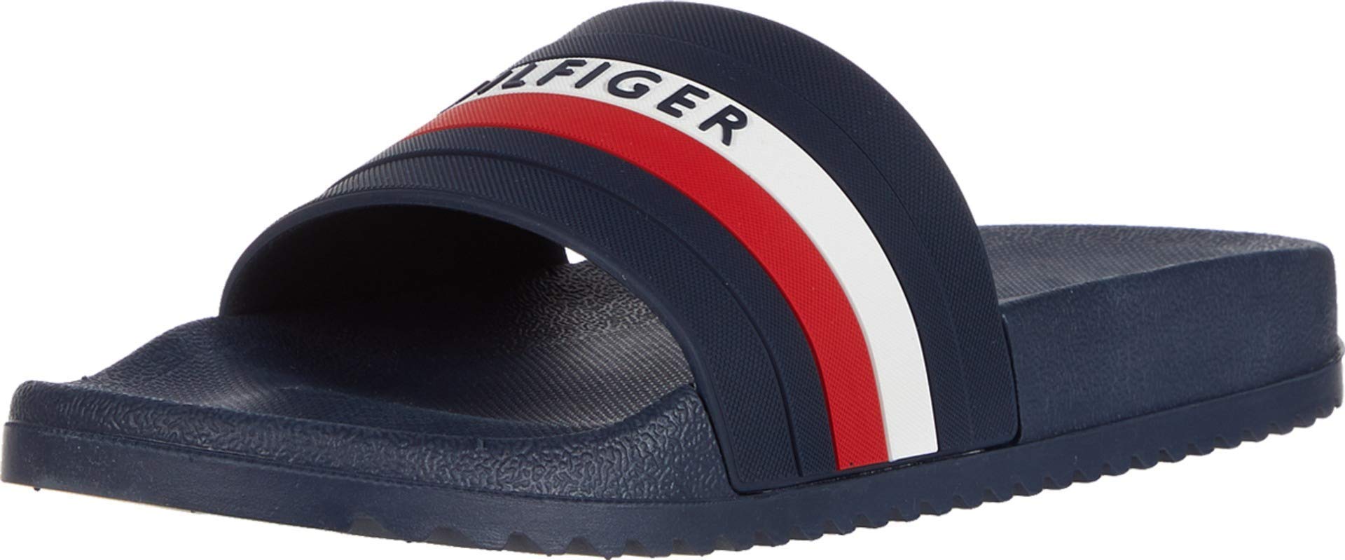 Foto 2 pulgar | Sandalias Slide Tommy Hilfiger Riker Navy Multi para Hombre - Venta Internacional