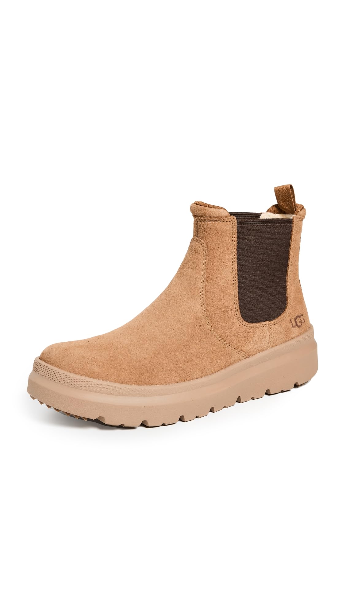 Bota Ugg Burleigh Chelsea Waterproof Chestnut 10.5us Para Hombre - Venta Internacional.