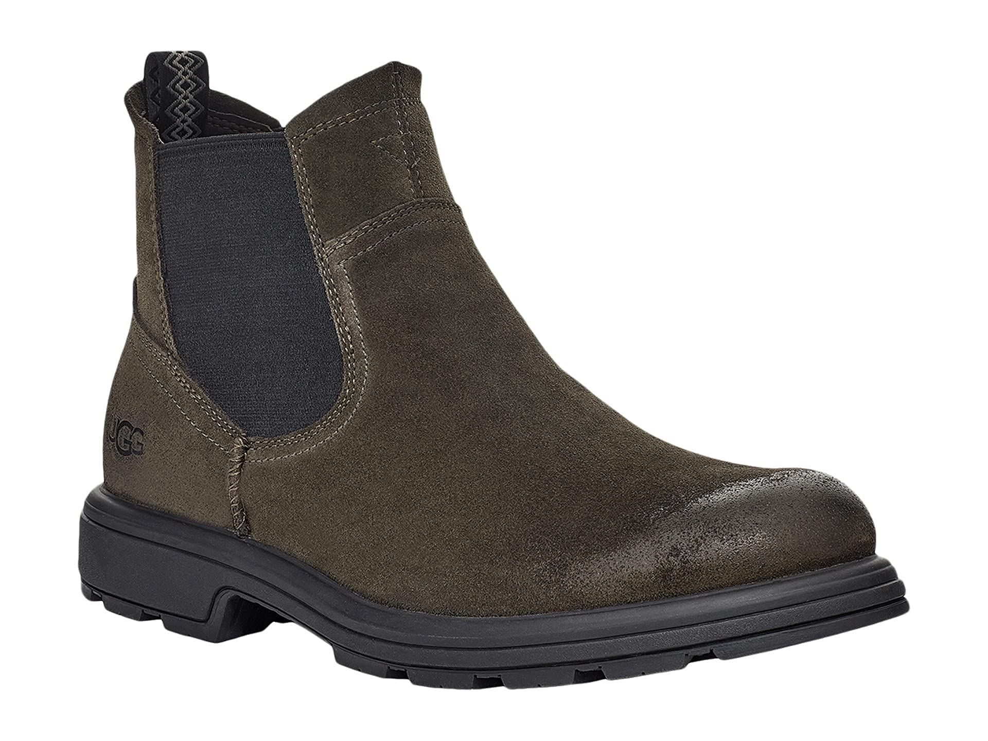 Foto 1 | Botas Ugg Biltmore Chelsea Para Hombre, Ante Oliva Oscuro, Talla 14 - Venta Internacional.