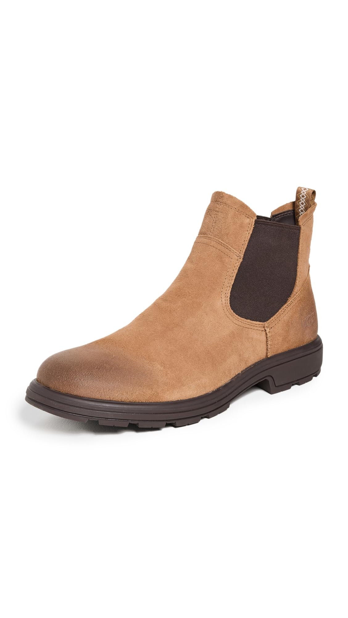 Foto 2 pulgar | Botas Ugg Biltmore Chelsea Para Hombre, Ante Castaño, Impermeables - Venta Internacional.