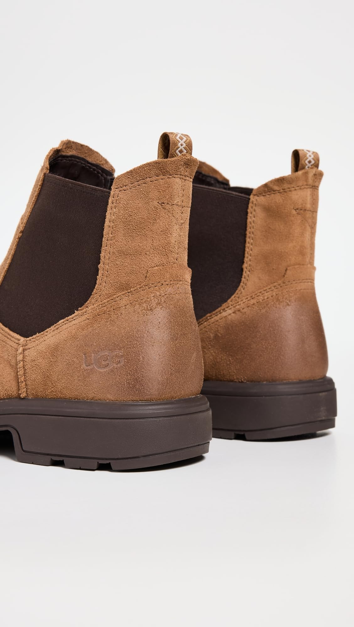 Foto 4 pulgar | Botas Ugg Biltmore Chelsea Para Hombre, Ante Castaño, Impermeables - Venta Internacional.
