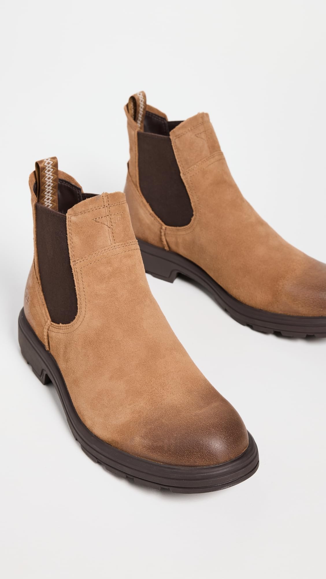 Foto 5 pulgar | Botas Ugg Biltmore Chelsea Para Hombre, Ante Castaño, Impermeables - Venta Internacional.