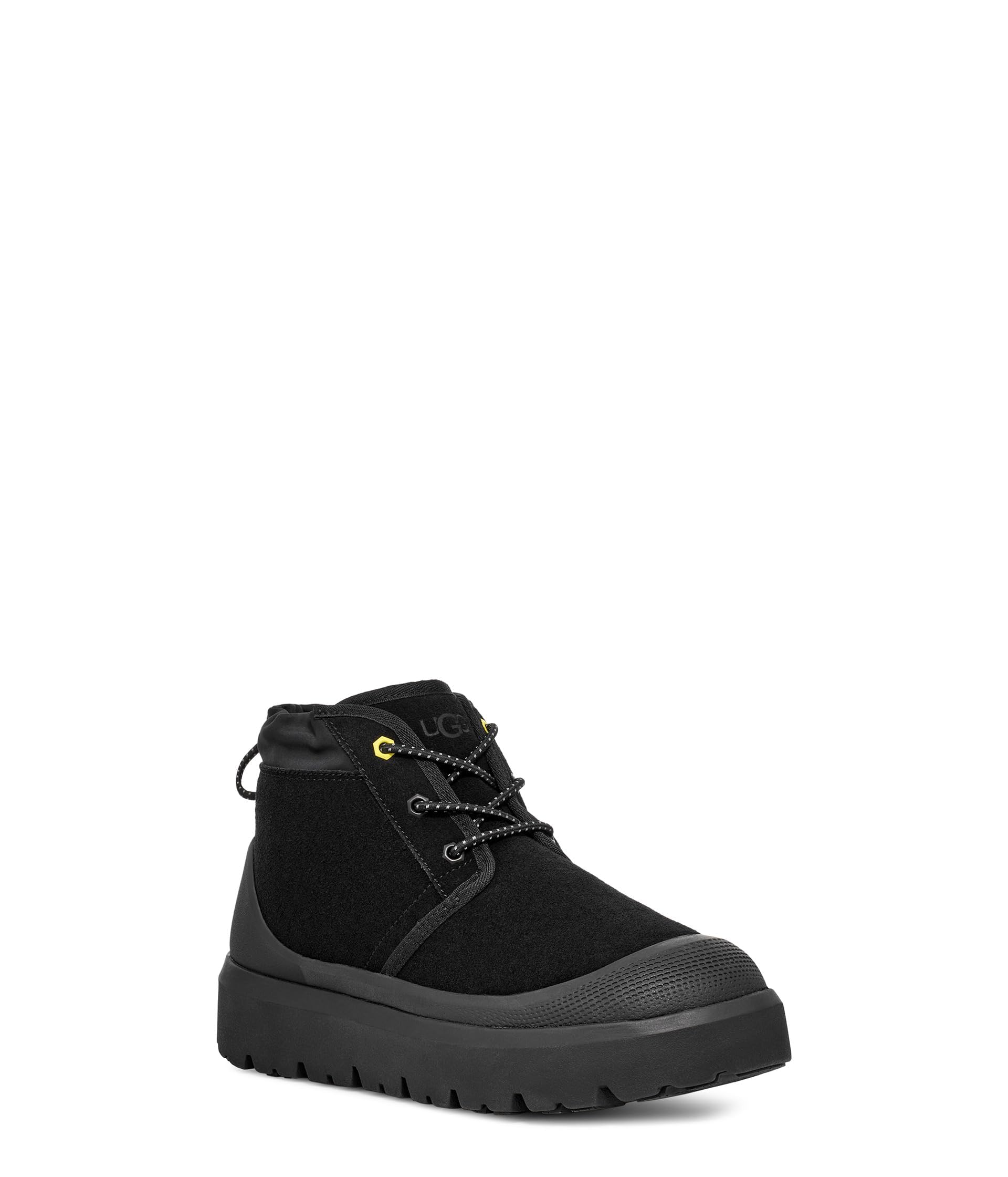 Bota Chukka Ugg Neumel Weather Hybrid Impermeable Para Hombre, Color Negro - Venta Internacional.