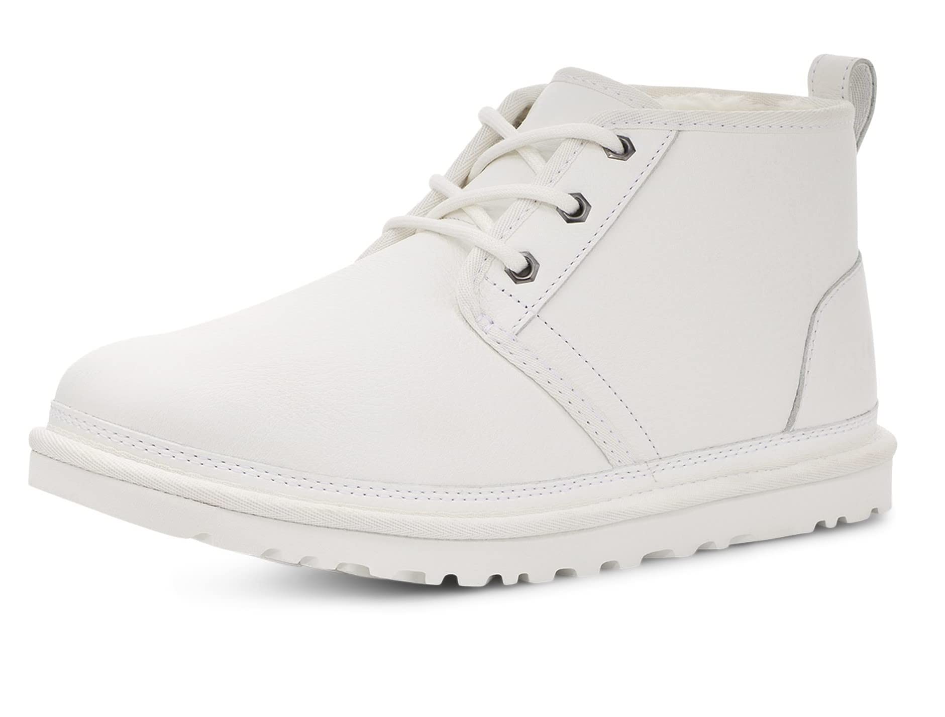 Foto 2 pulgar | Bota Ugg Neumel Para Hombre, Piel Blanca, 11us/44eu - Venta Internacional.