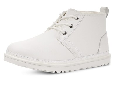 Foto 1 | Bota Ugg Neumel Para Hombre, Piel Blanca, 11us/44eu - Venta Internacional.