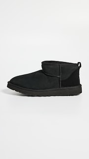 Foto 6 | Bota Ugg Classic Ultra Mini Negro para Hombre - Venta Internacional.