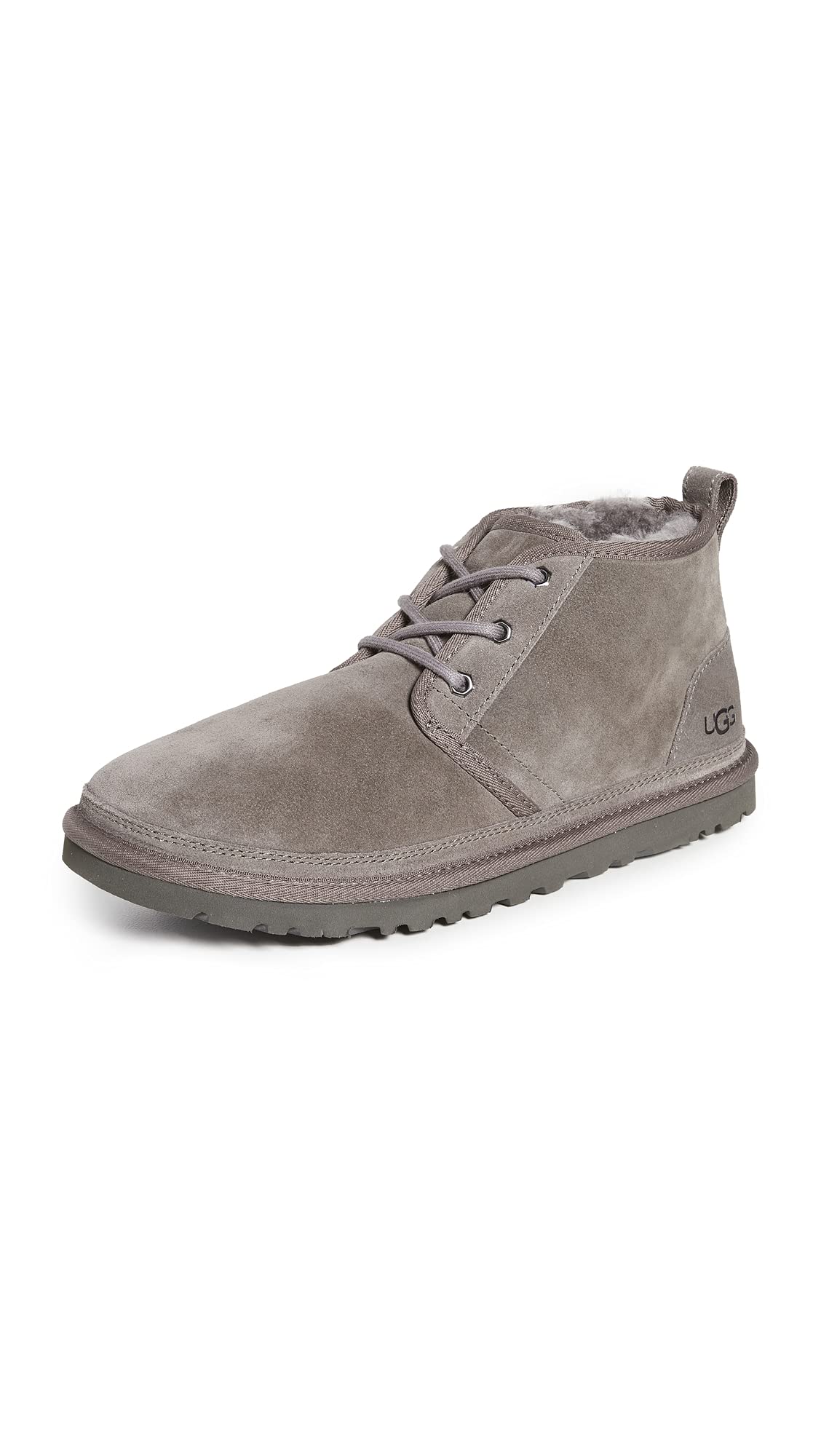 Boot Ugg Neumel De Gamuza Antracita Para Hombre Con Forro De Lana Ugg Pure - Venta Internacional.