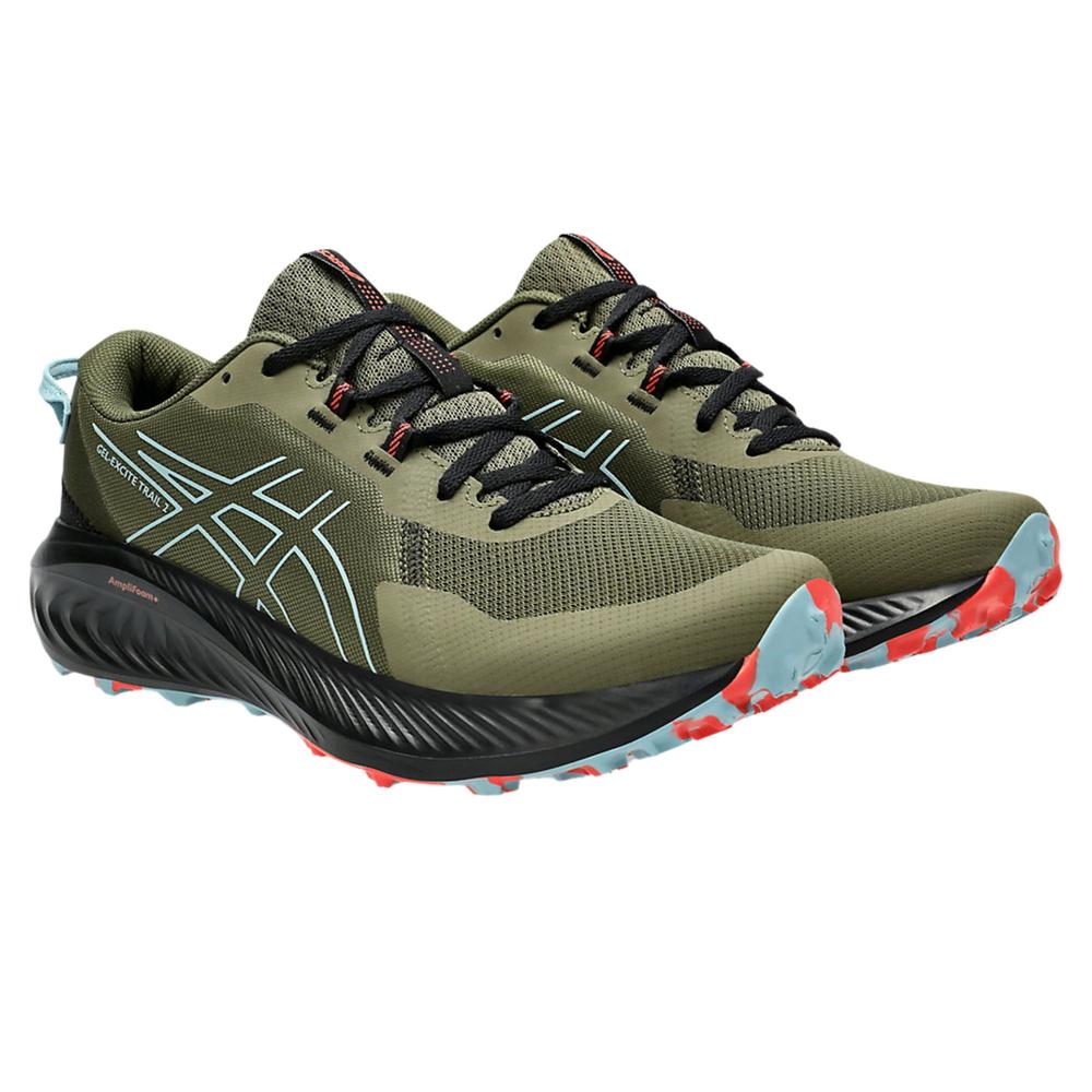 Foto 3 pulgar | Tenis Asics Gel-excite Trail 2 Hombre Sport Verde