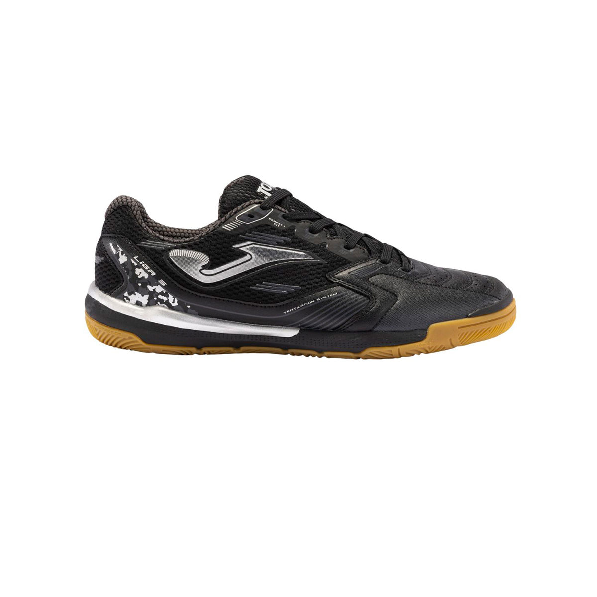 Tenis Joma Sala Liga-5 2401 Indoor Futbol Sala Negro