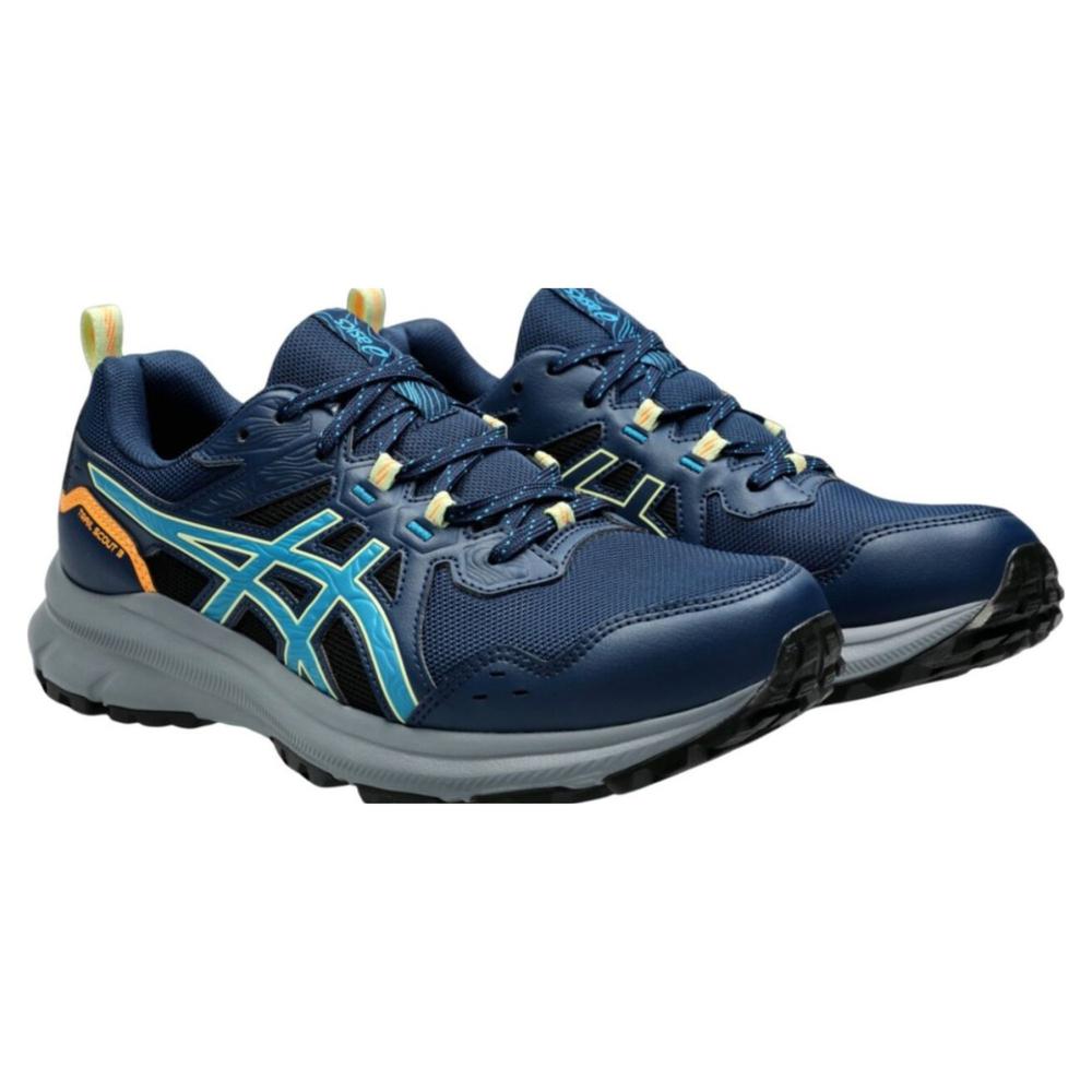 Foto 6 pulgar | Tenis Asics Trail Scout 3 Hombre Senderismo Azul