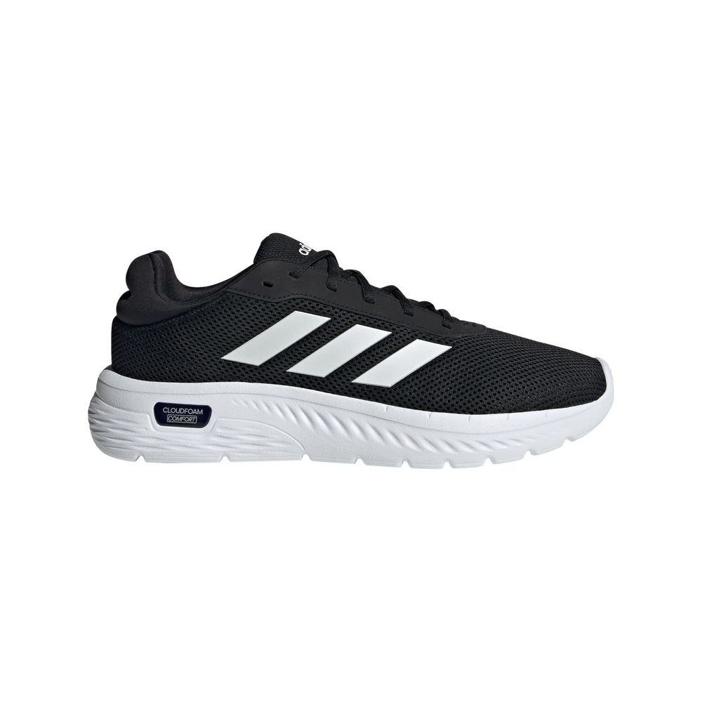 Tenis Cloudfoam Comfy Adidas Negro Hombre