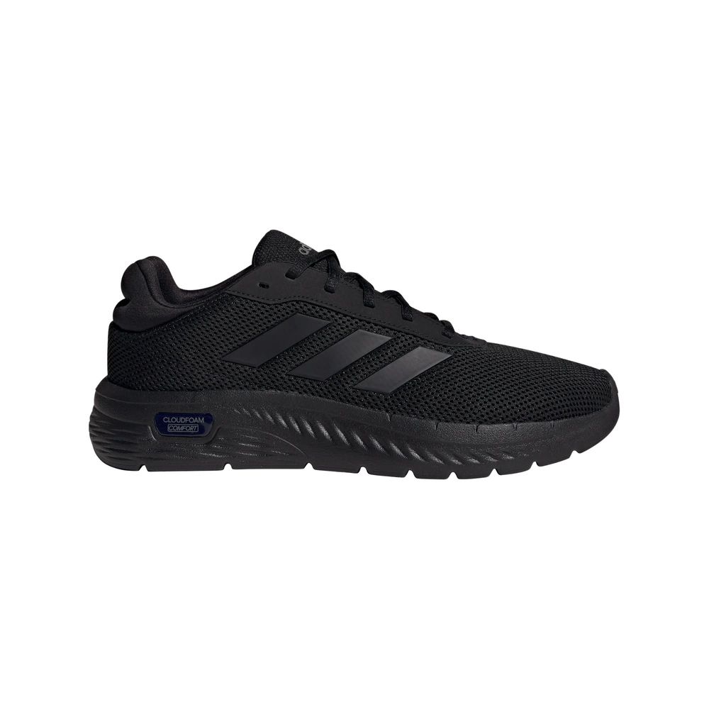 Tenis Cloudfoam Comfy Adidas Negro Hombre