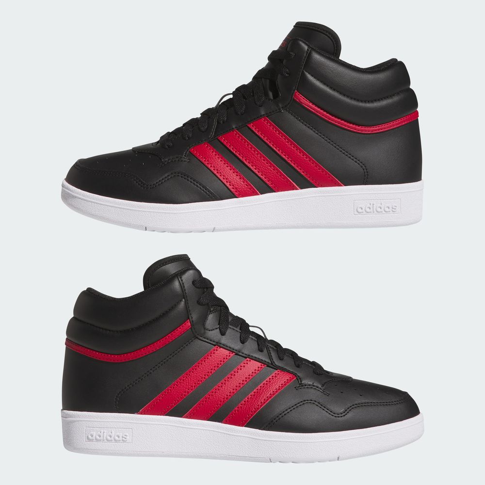 Foto 9 pulgar | Hoops 4.0 Mid Adidas Negro Unisex