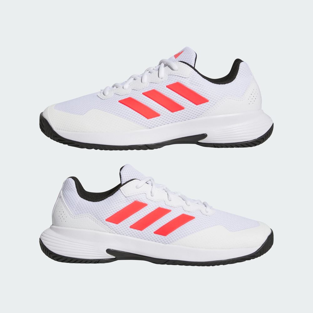 Foto 9 pulgar | Tenis Gamecourt 2.0 Para Tenis Adidas Blanco Hombre