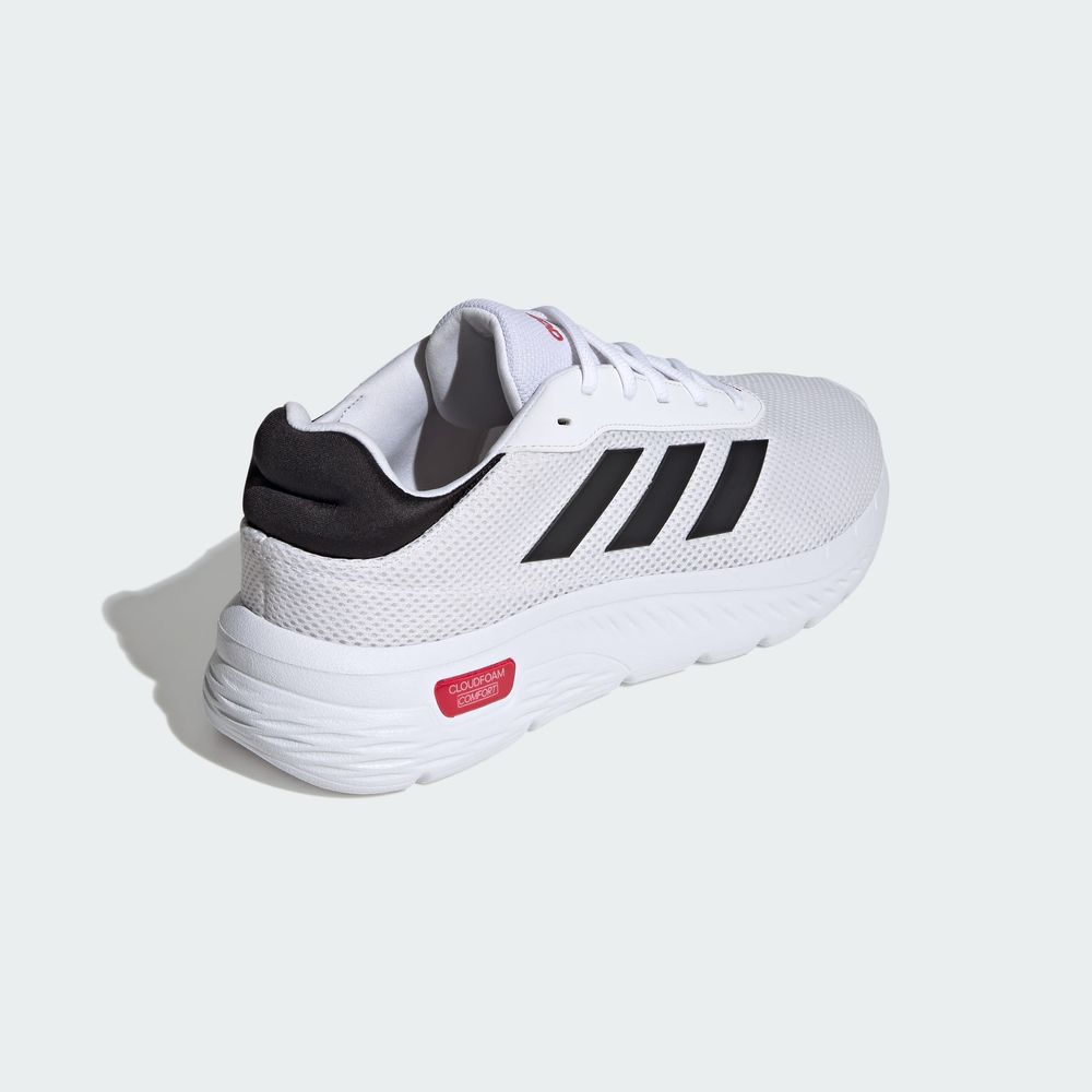 Foto 7 | Tenis Cloudfoam Comfy Adidas Blanco Hombre