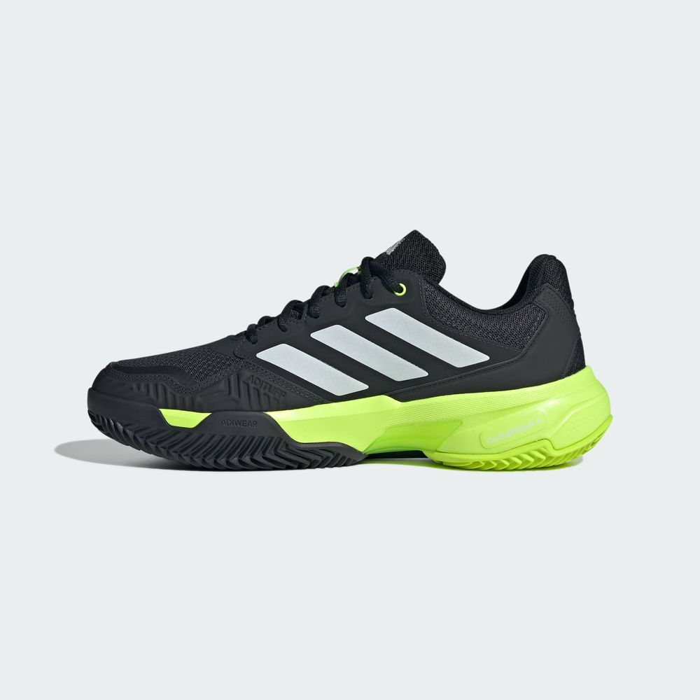 Foto 4 pulgar | Tenis Courtjam Control 3 para Tenis Sobre Arcilla Adidas Gris para Hombre
