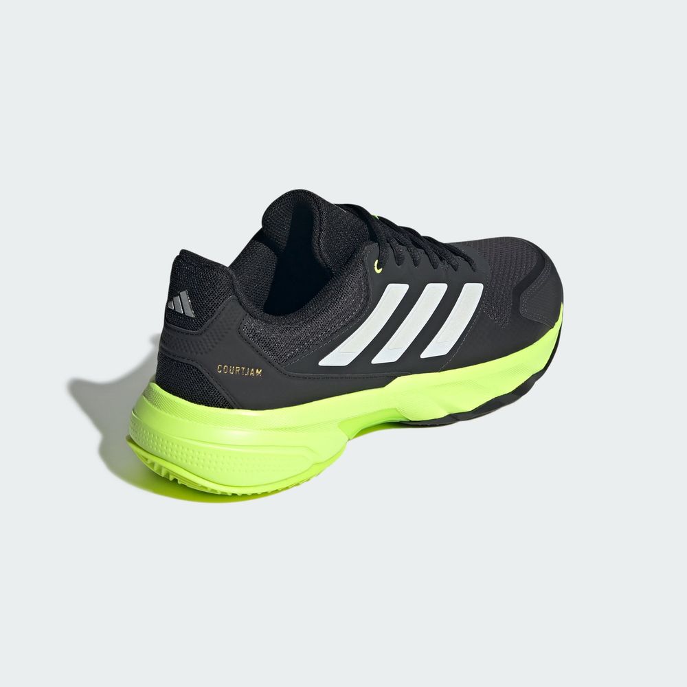 Foto 7 | Tenis Courtjam Control 3 para Tenis Sobre Arcilla Adidas Gris para Hombre