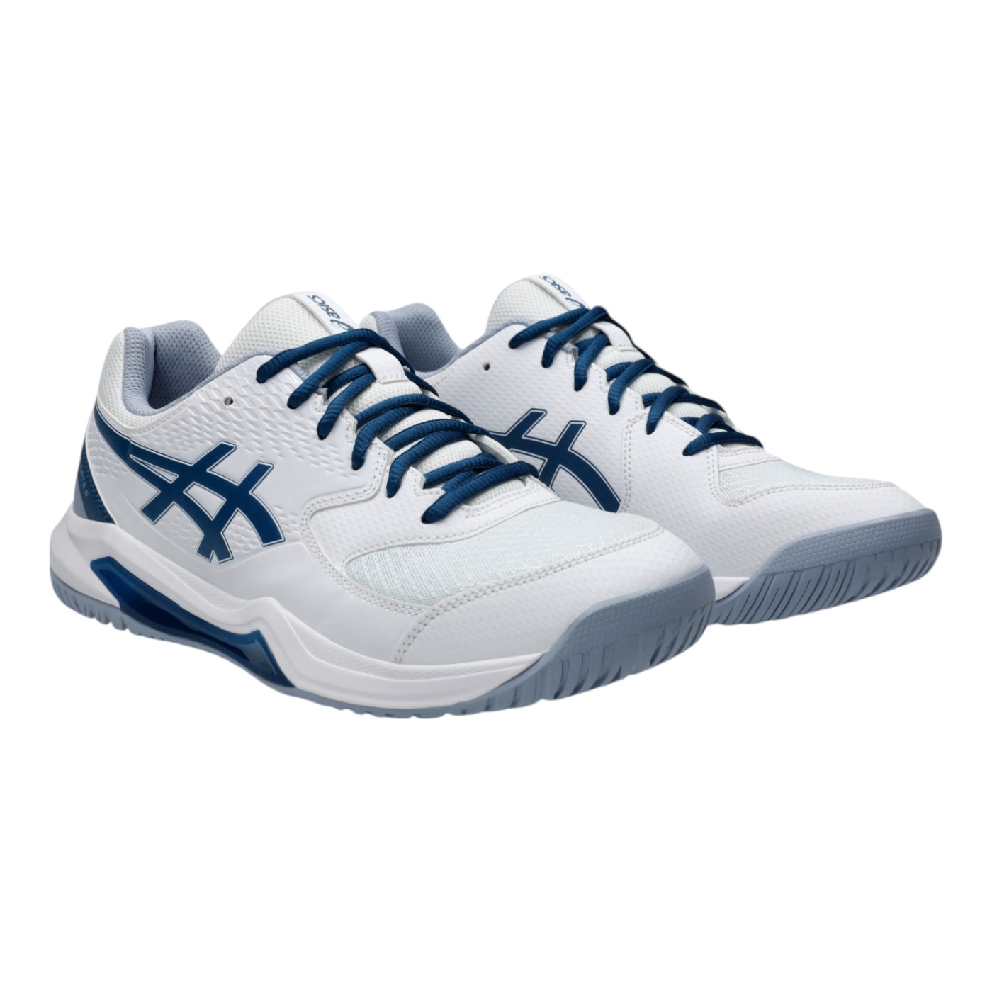 Foto 4 pulgar | Tenis Asics Dedicate 8 Color Blanco Para Hombre Modelo 1041a408103