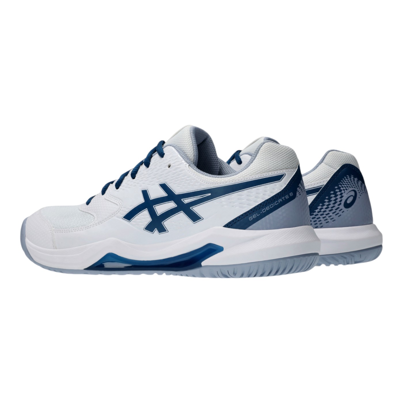 Foto 5 pulgar | Tenis Asics Dedicate 8 Color Blanco Para Hombre Modelo 1041a408103