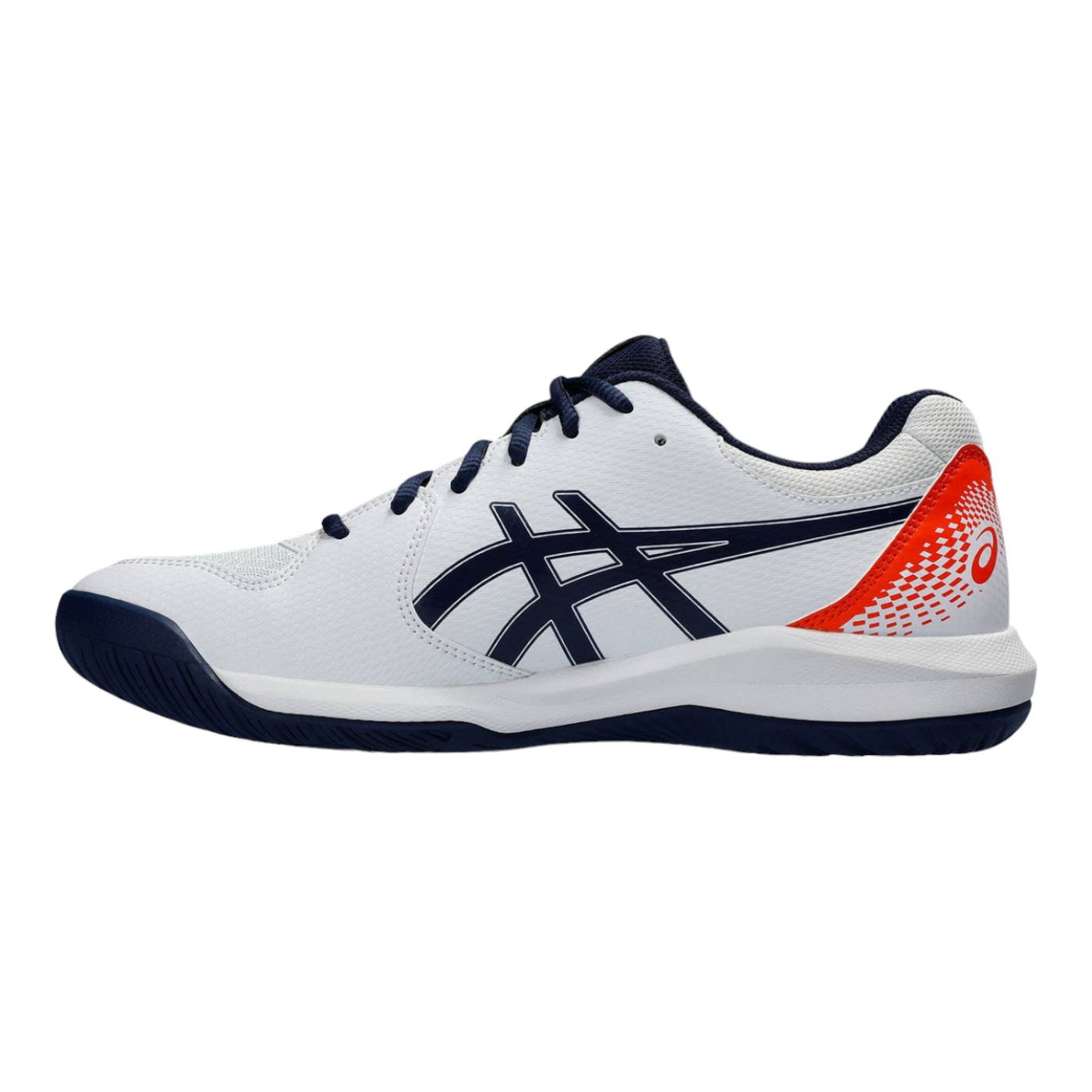 Foto 3 pulgar | Tenis Asics Dedicate 8 Color Blanco Para Hombre Modelo 1041a408102