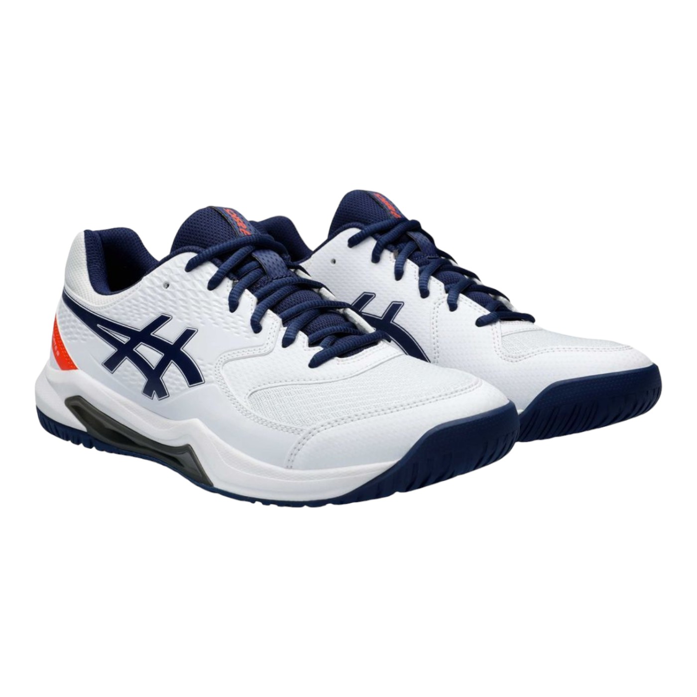 Foto 4 pulgar | Tenis Asics Dedicate 8 Color Blanco Para Hombre Modelo 1041a408102