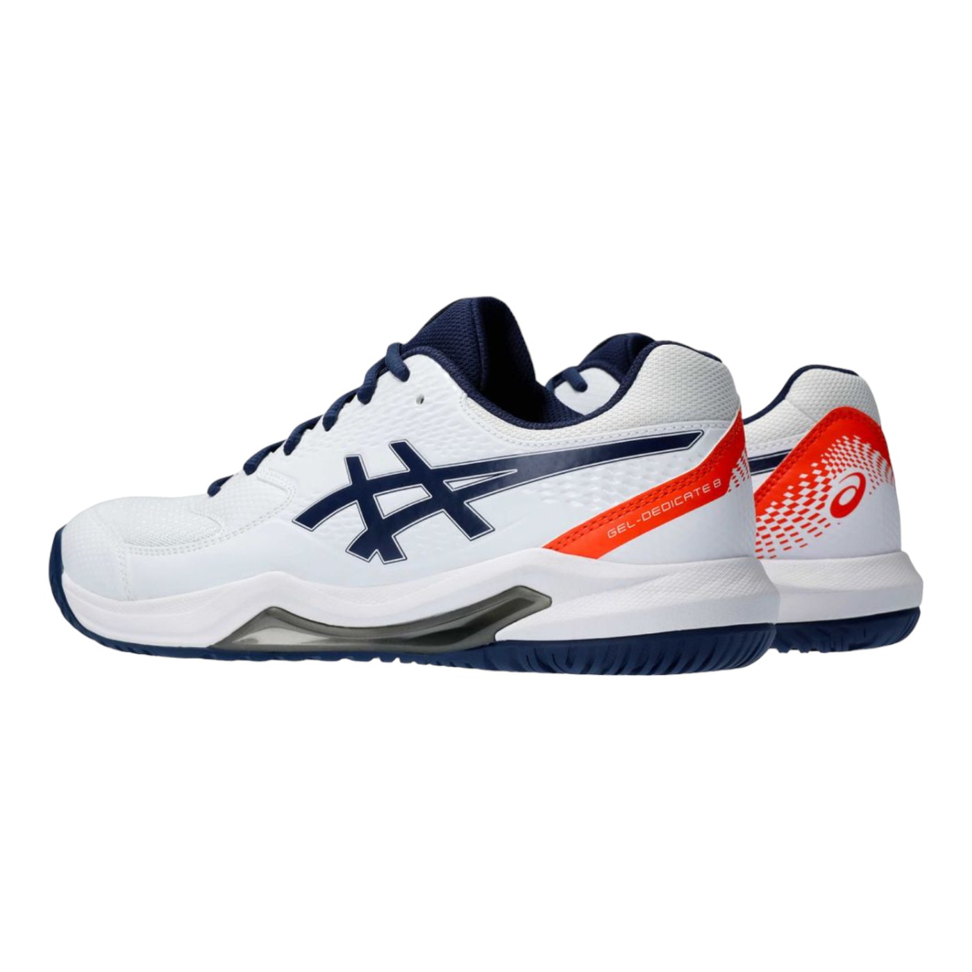 Foto 5 pulgar | Tenis Asics Dedicate 8 Color Blanco Para Hombre Modelo 1041a408102