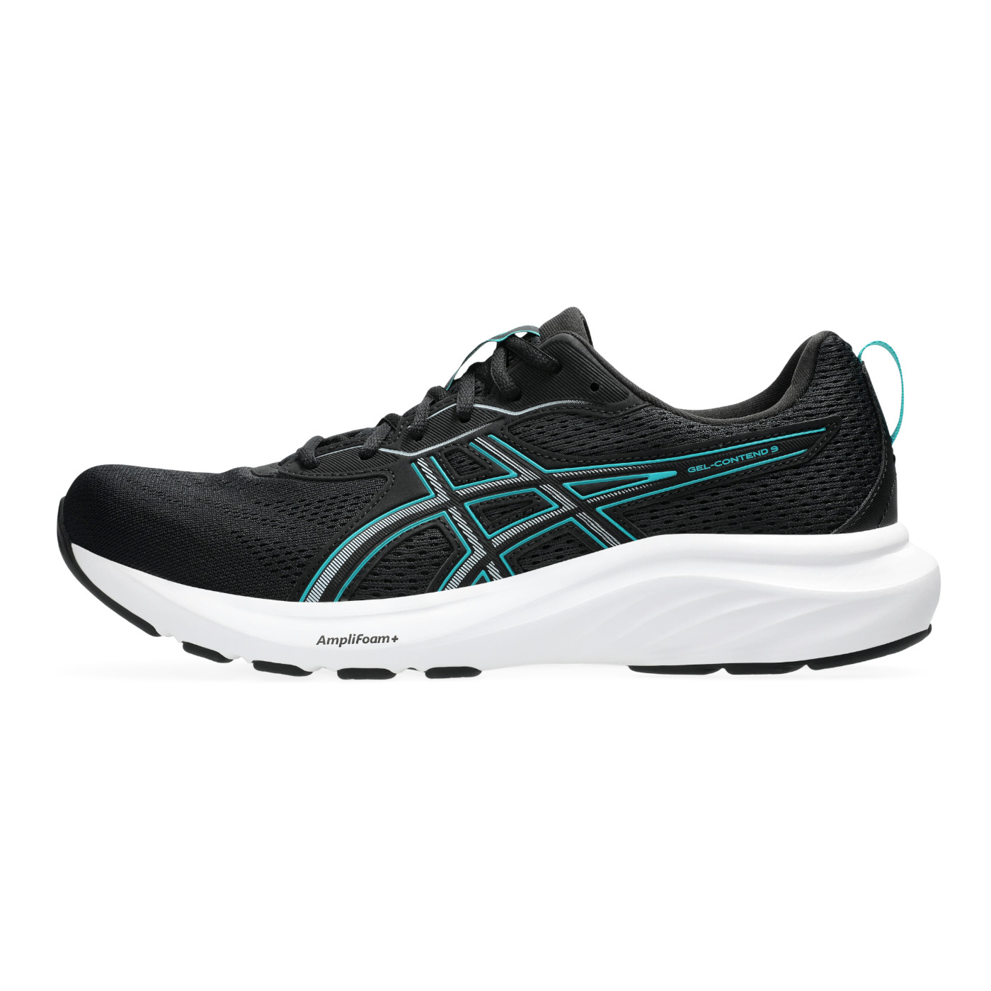 Foto 3 pulgar | Tenis Asics Contend 9 Negro para Hombre