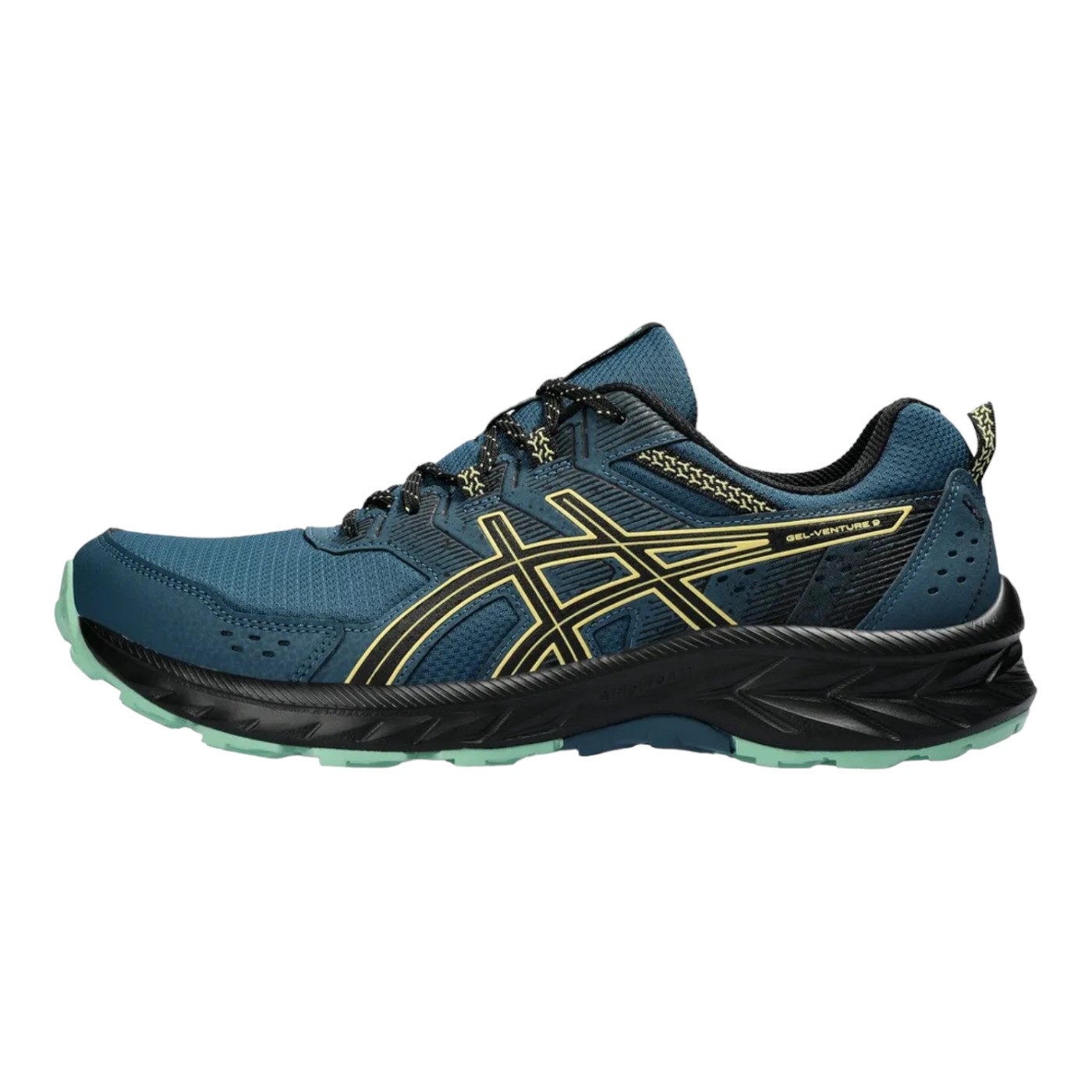 Foto 3 pulgar | Tenis Asics Venture 9 Color Azul Para Hombre Modelo 1011b486406