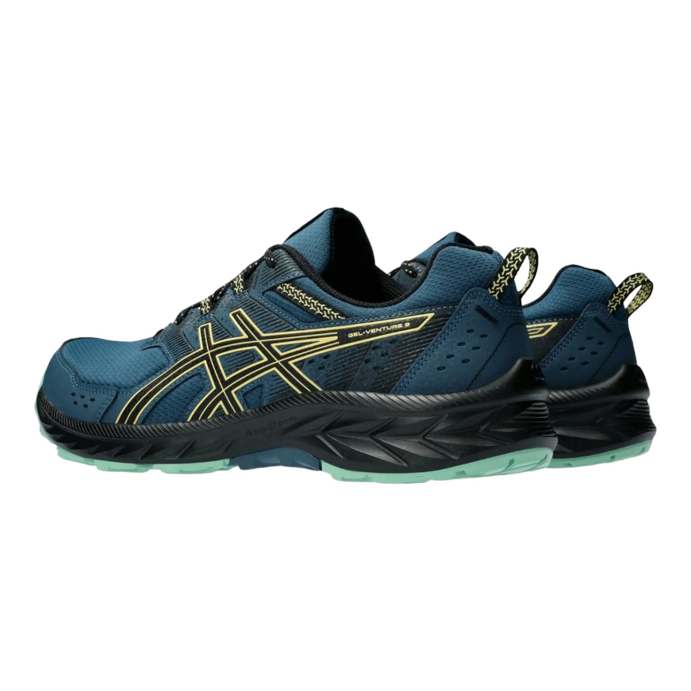 Foto 5 pulgar | Tenis Asics Venture 9 Color Azul Para Hombre Modelo 1011b486406