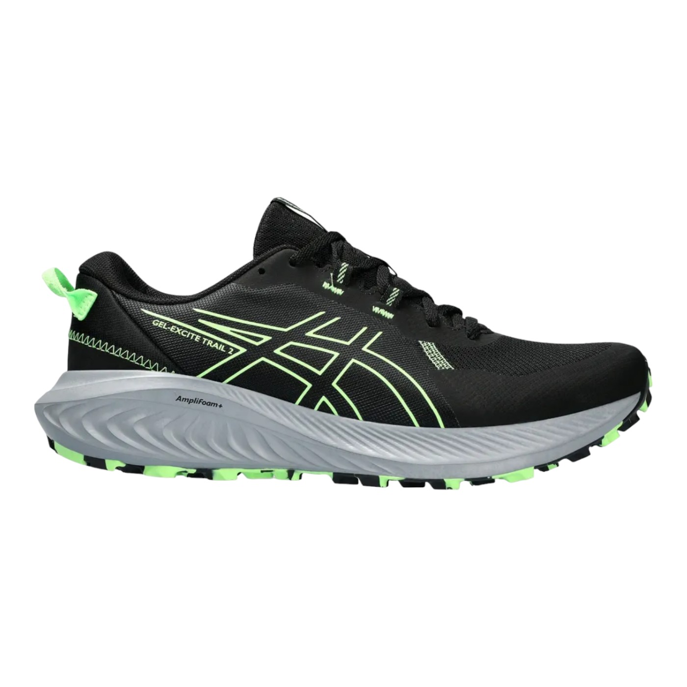 Foto 2 pulgar | Tenis Asics Exicte Trail 2 Color Negro Para Hombre Modelo 1011b594001