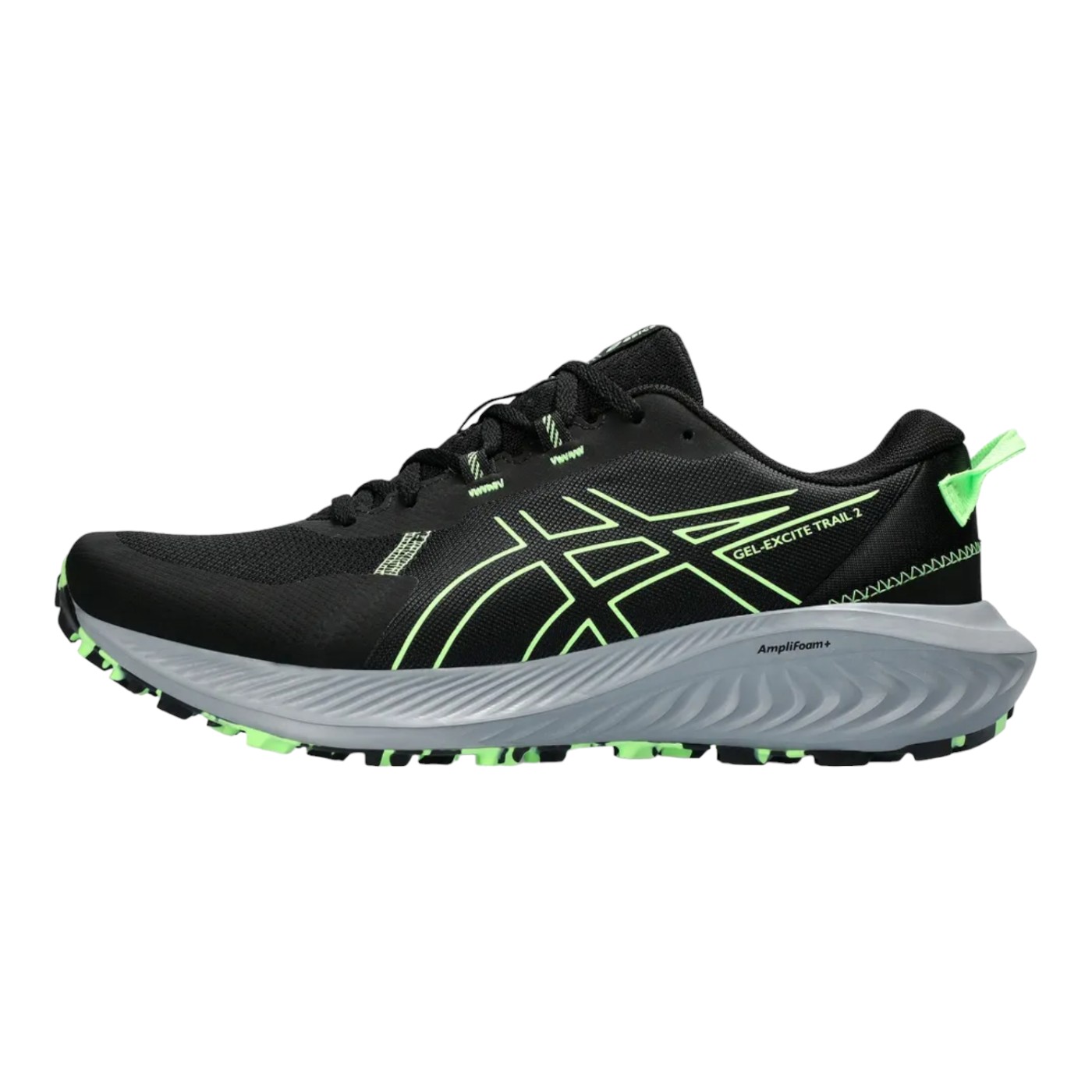 Foto 3 pulgar | Tenis Asics Exicte Trail 2 Color Negro Para Hombre Modelo 1011b594001