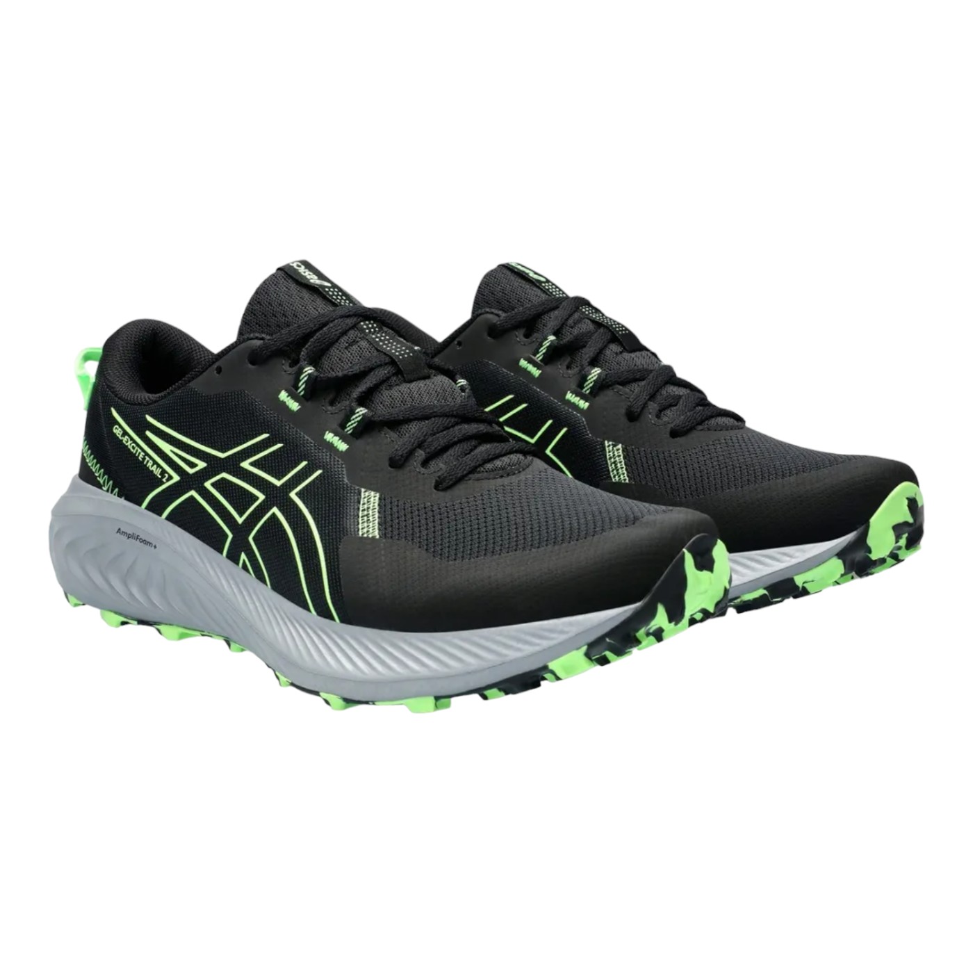 Foto 4 pulgar | Tenis Asics Exicte Trail 2 Color Negro Para Hombre Modelo 1011b594001