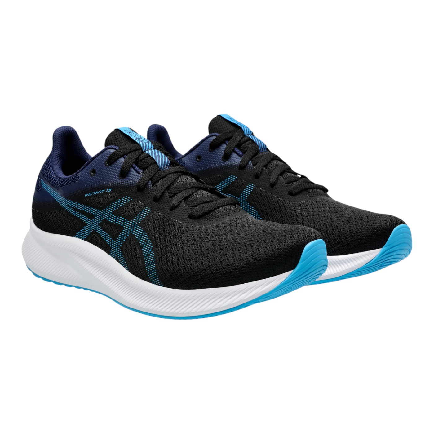 Foto 4 pulgar | Tenis Asics Patriot 13 Color Negro Para Hombre Modelo 1011b485010