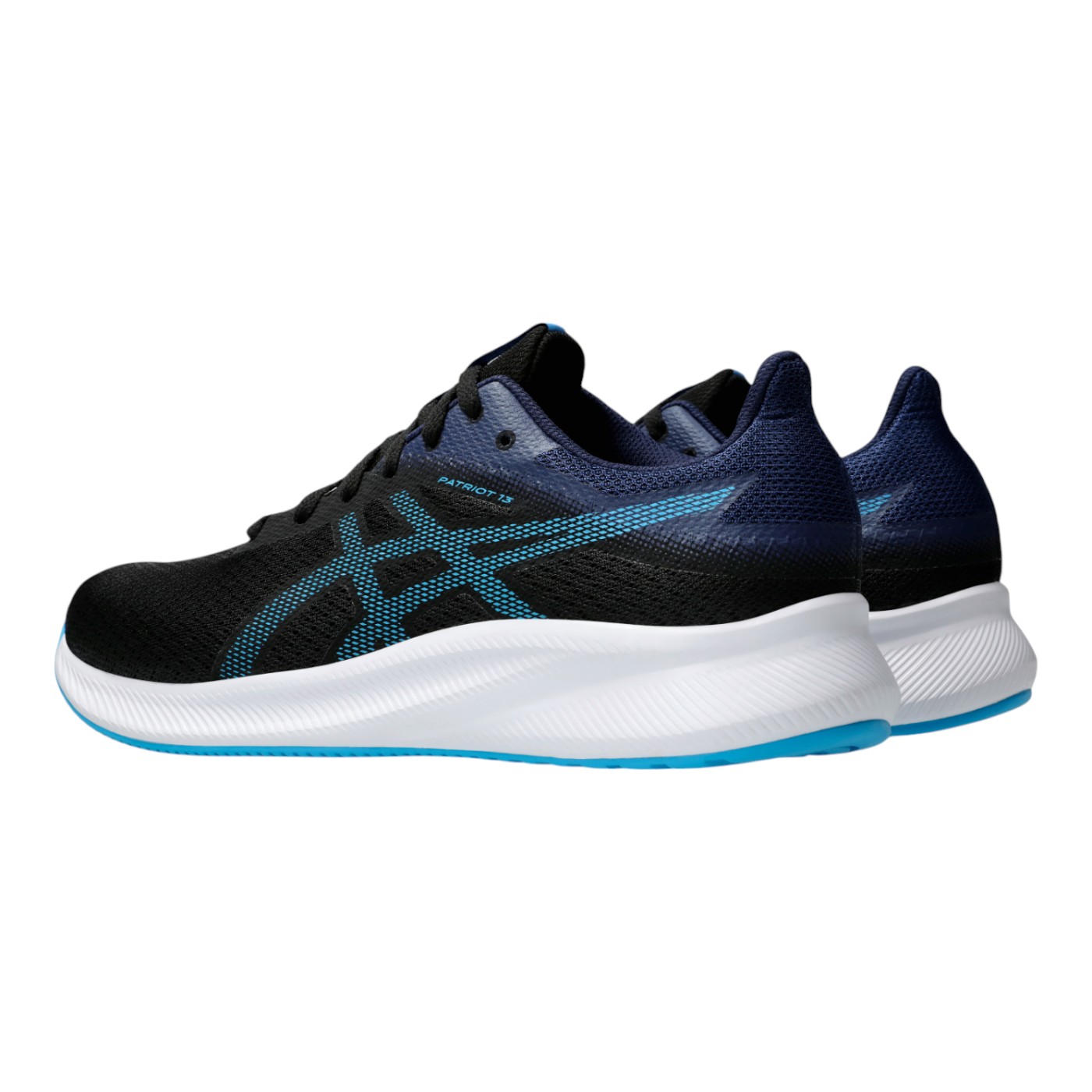 Foto 5 pulgar | Tenis Asics Patriot 13 Color Negro Para Hombre Modelo 1011b485010