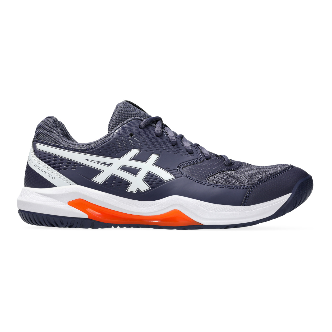 Foto 2 pulgar | Tenis Asics Dedicate 8 Color Azul Para Hombre Modelo 1041a408500