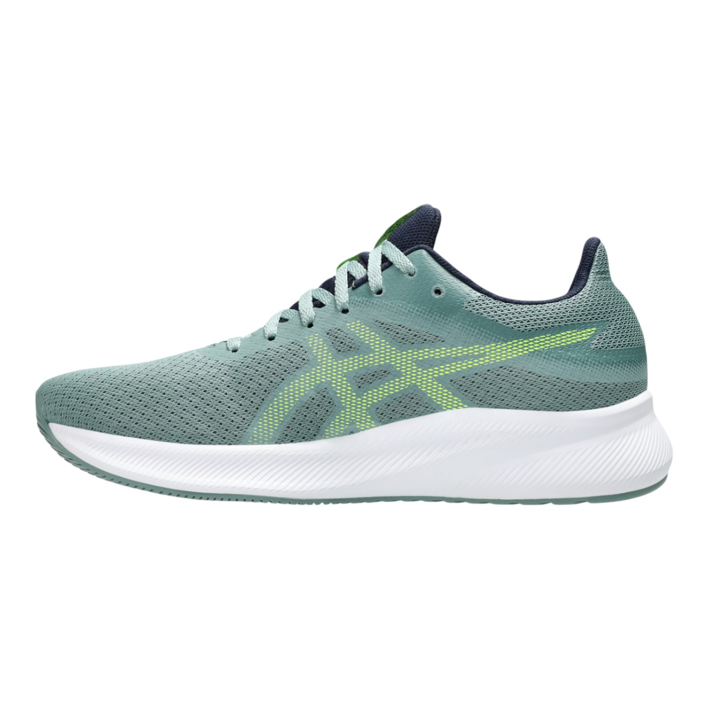 Foto 2 | Tenis Asics Patriot 13 Color Verde Para Hombre Modelo 1011b485301