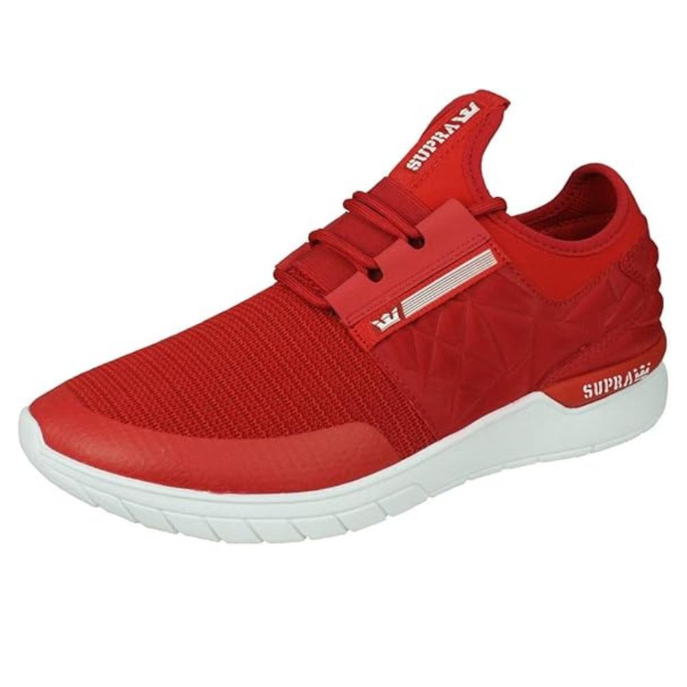 Tenis Supra Flow Run Evo Hombre Sport Deportivos Rojo