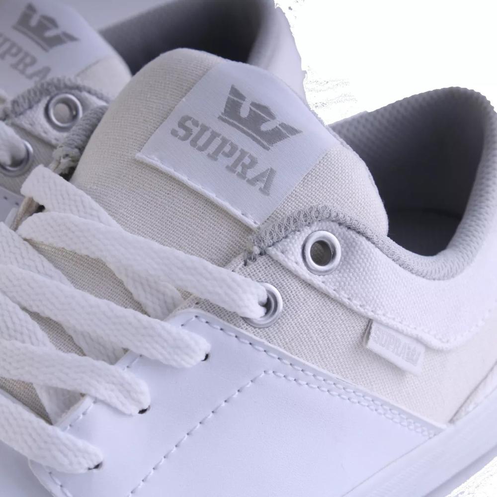 Foto 5 pulgar | Tenis Supra Vista Hombre Comodos Sport Blanco