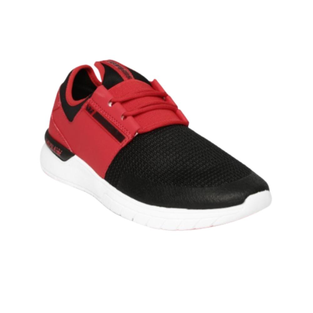 Foto 2 | Tenis Supra Flow Run Hombre Malla Ligeros Rojo