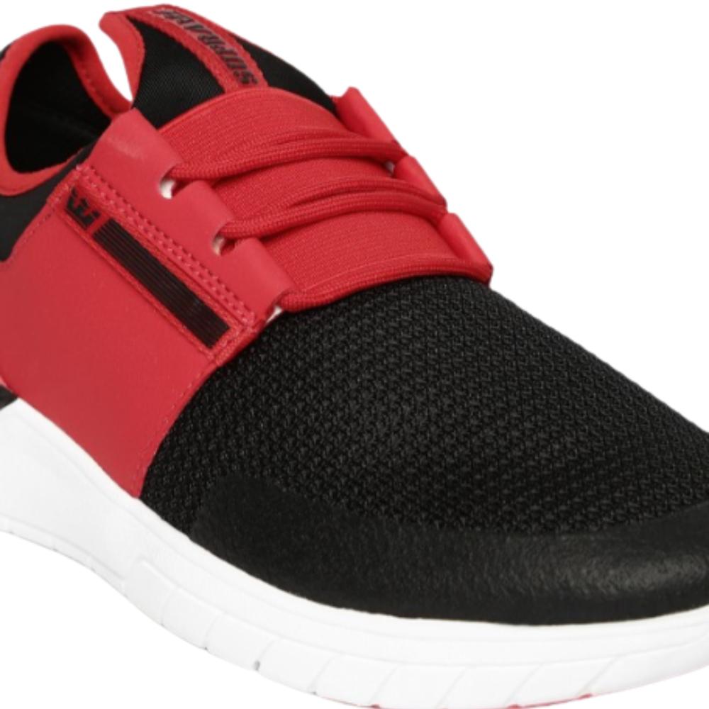 Foto 5 | Tenis Supra Flow Run Hombre Malla Ligeros Rojo