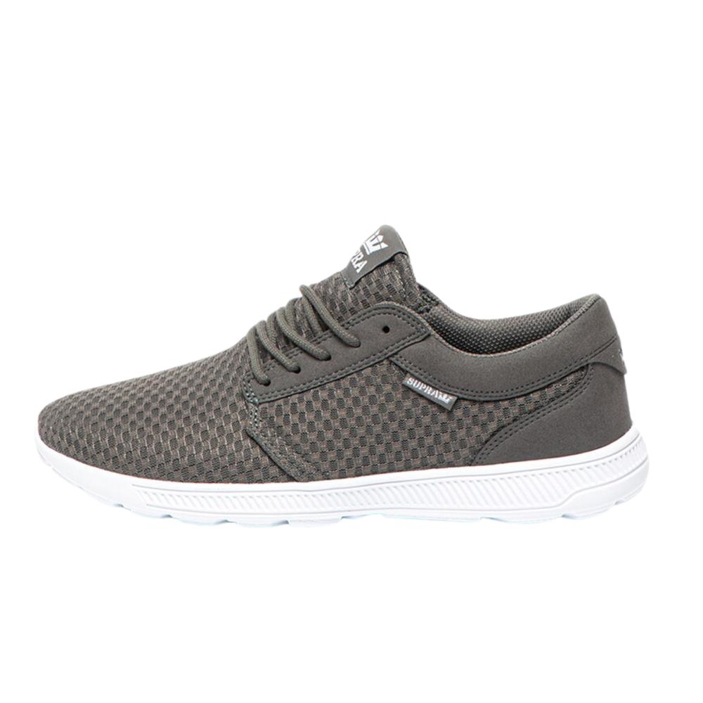 Foto 2 pulgar | Tenis Supra Hammer Run Hombre Resistente Gris