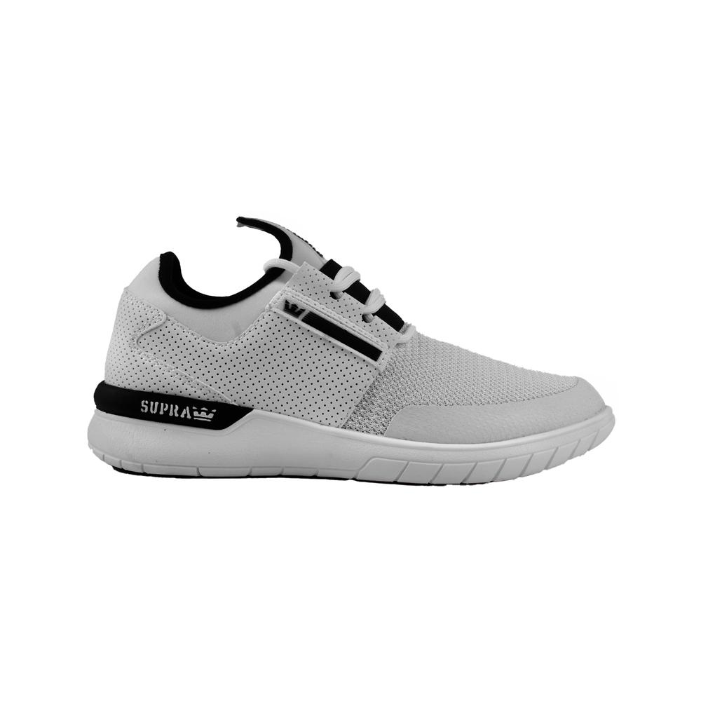 Foto 2 | Tenis Supra Flow Run Hombre Brillante Blanco