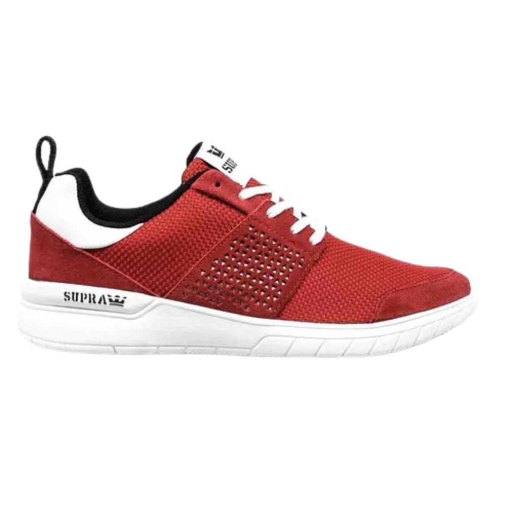 Tenis Supra Scissor Hombre Deportivos Rojo