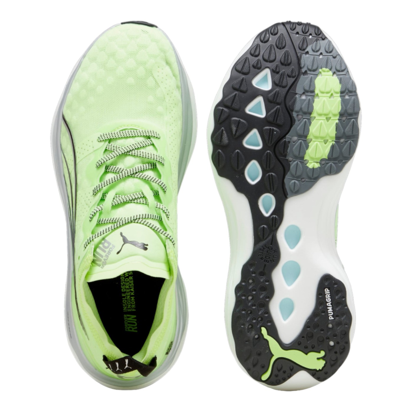 Foto 6 pulgar | Tenis Puma Foreverrun Nitro Verde para Hombre