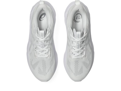 Foto 6 | Zapatos Asics Novablast 5 Para Hombre Blanco/gris Piamontés Talla 12.5 - Venta Internacional.
